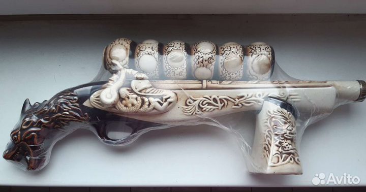 Подарочная бутылка ружье и стопки