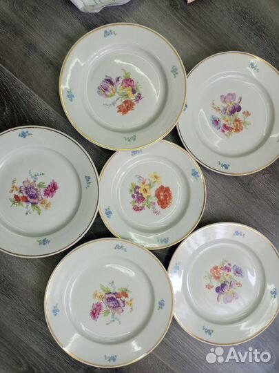 Тарелки Дулево из супового набора