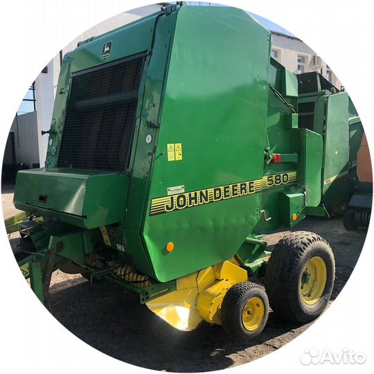 Пресс-подборщик John Deere 580, 1995
