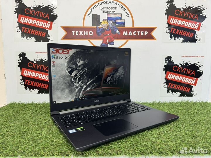 Игровой Acer FullHD i5 8 ядер GTX1650ti ssd512 8гб