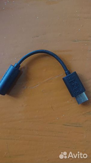 Адаптер с USB-C на mini-jack 3,5 мм