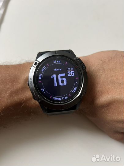 Смартчасы Garmin Fenix 6x Sapphire
