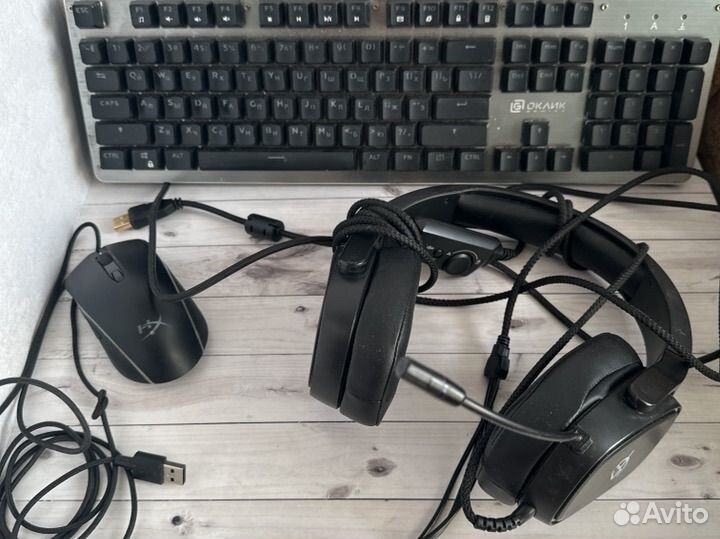 Клавиатура Мышь Наушники на запчасти