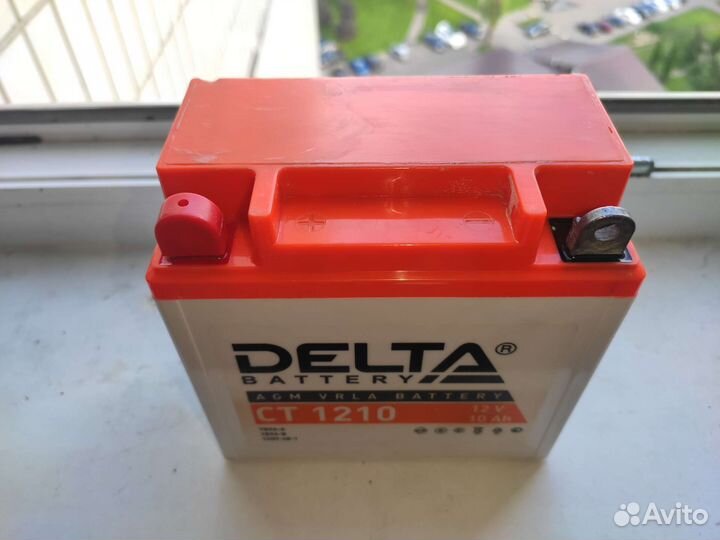 Акб Delta 1210 аккумулятор для мопеда