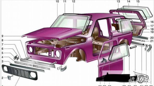 Продам Запчасть кузовную Ваз-21214
