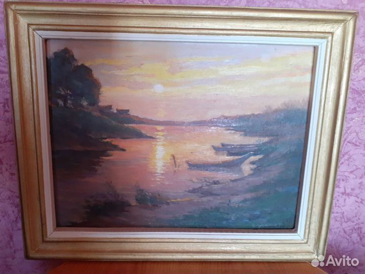 Картина маслом СССР