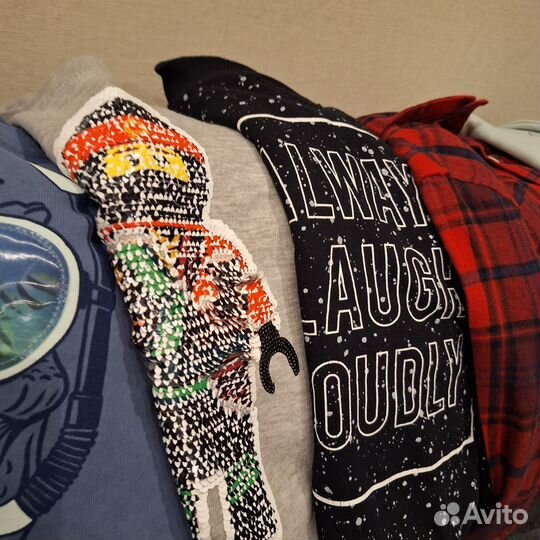 Вещи для мальчика пакетом 116- 122