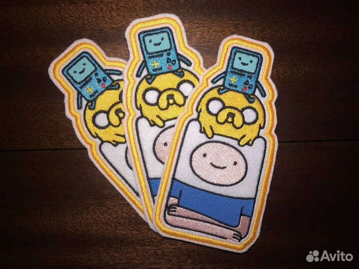 Adventure time термоклейкий патч