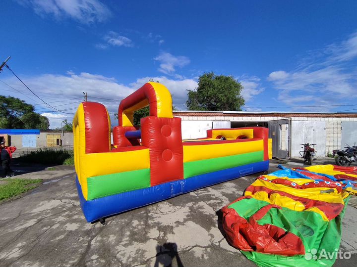 Батут гусеница