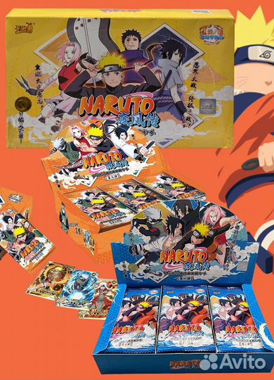 Коллекционные карточки аниме Наруто Kayou 1T