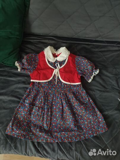 Детское платье винтаж 104