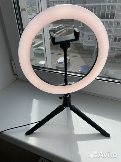 Кольцевая лампа 26 см