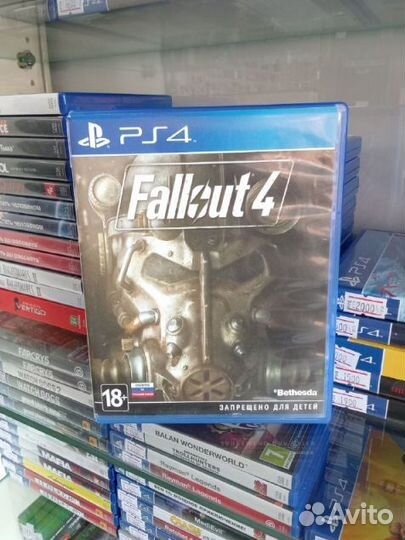 Fallout 4 диск ps4