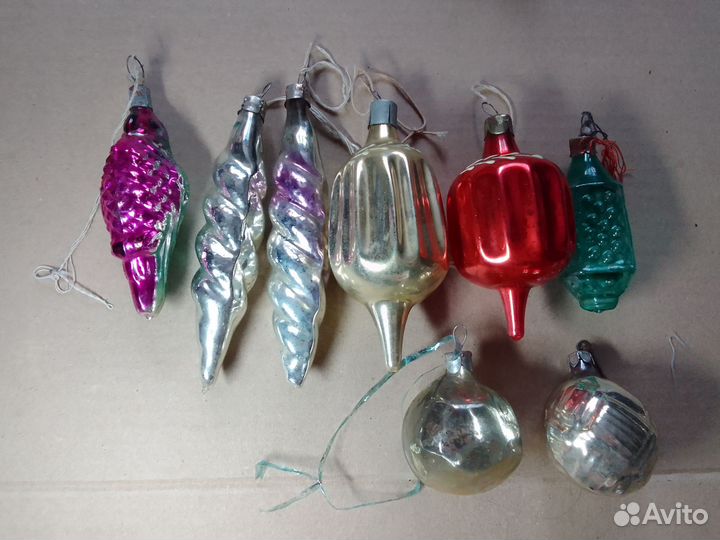 Елочные игрушки СССР