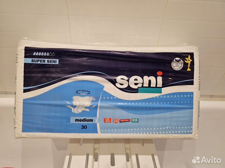 Подгузники д/взрослых super seni medium 2