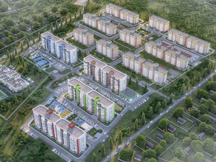 2-к. квартира, 53,4 м², 4/8 эт.