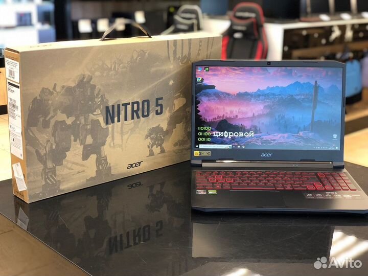 Игровой Ноутбук. Ryzen 5 5600H + nvidia 1650 4Gb