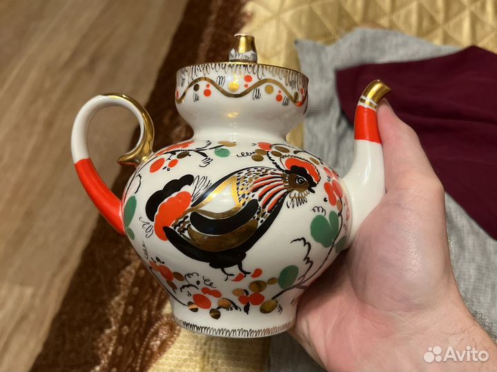 Петушок чайник СССР лфз