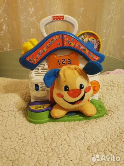 Собака с домиком игрушка Fisher Price