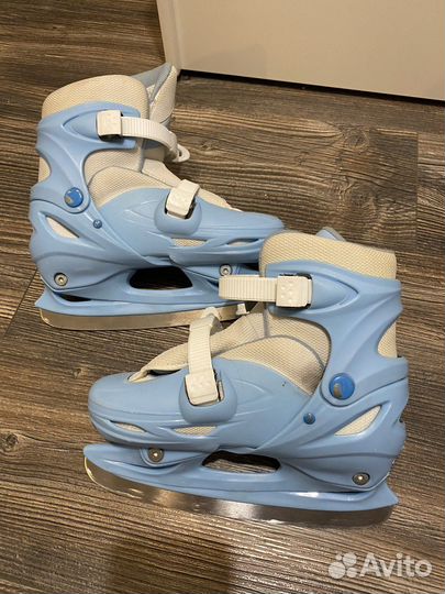 Коньки раздвижные nordway 34-37