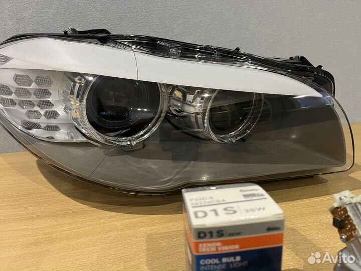 Фара правая BMW F10 дорестайлинг всборе с блоками