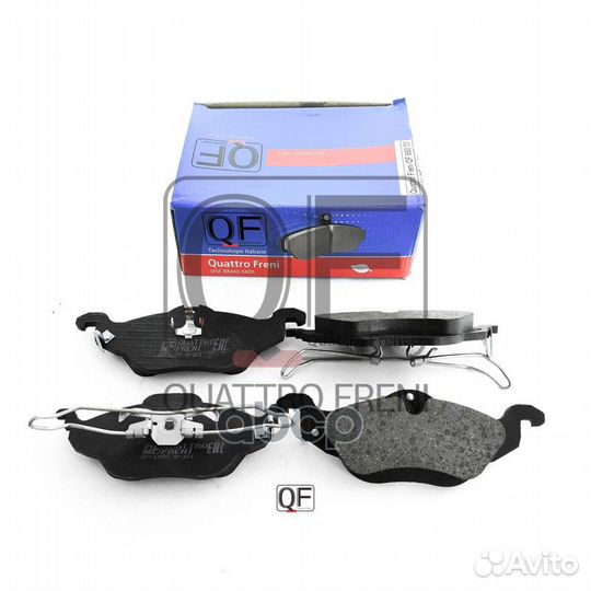 Колодки тормозные передние QF85002 quattro freni