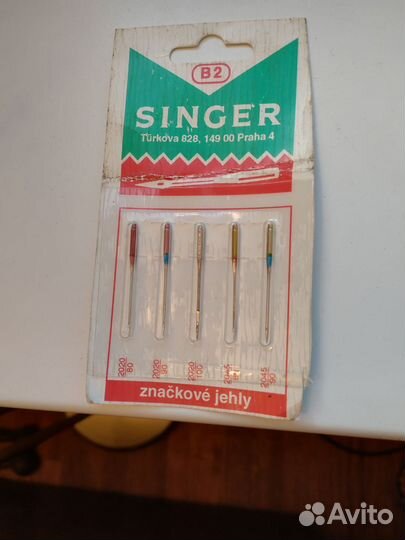 Набор игл для швейной машины 