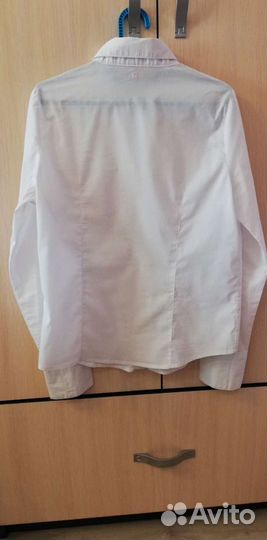 Блузка белая на рост 158 см