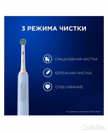 Электрическая зубная щетка Oral-B Pro 3