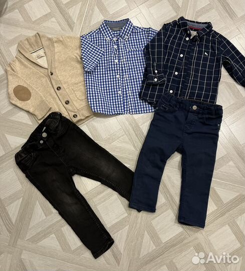 Вещи пакетом на мальчика 80 86 hm