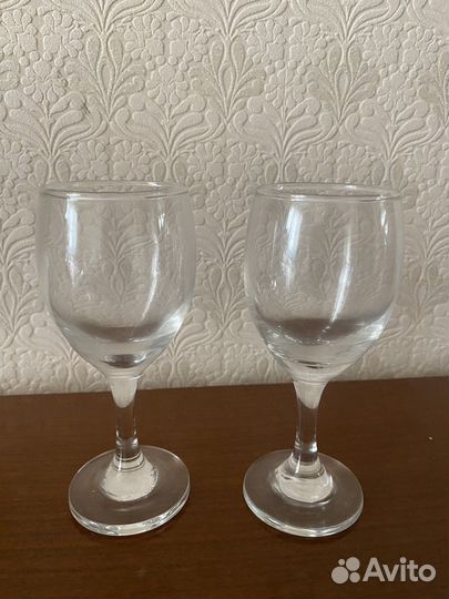 Фужеры 2 шт новые