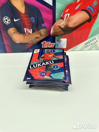 Наклейки topps Лига Чемпионов 2018 - 2019