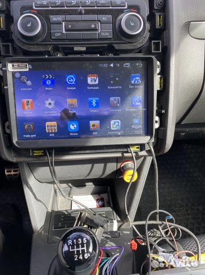 Штатная магнитолы volksvagen skoda с gps
