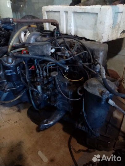 Двигатель на mercedes