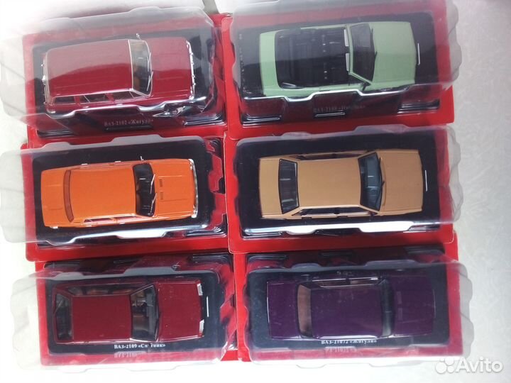 Модели автомобиля ваз 1:24