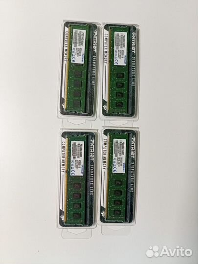 RAM patriot 8GB DDR3 1600MHz