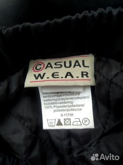 Брюки casual w. e. a. r. утепленные
