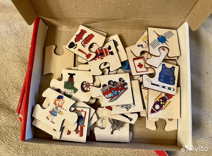 Деревянные развивающие игры 3+