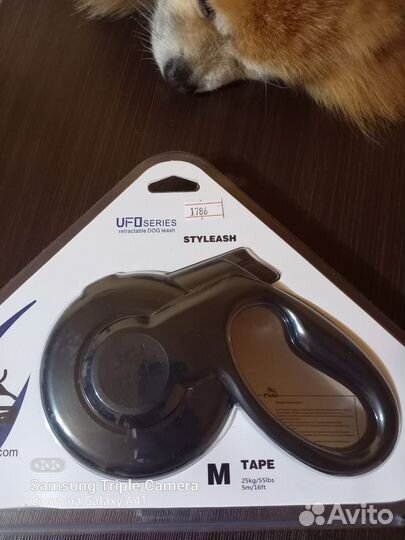 Рулетка поводок для собак Fida новая 5м/25кг