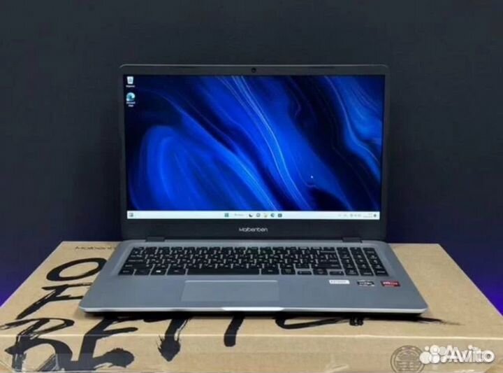 Новый ноут 15.6 IPS Ryzen 3 16G озу SSD512g