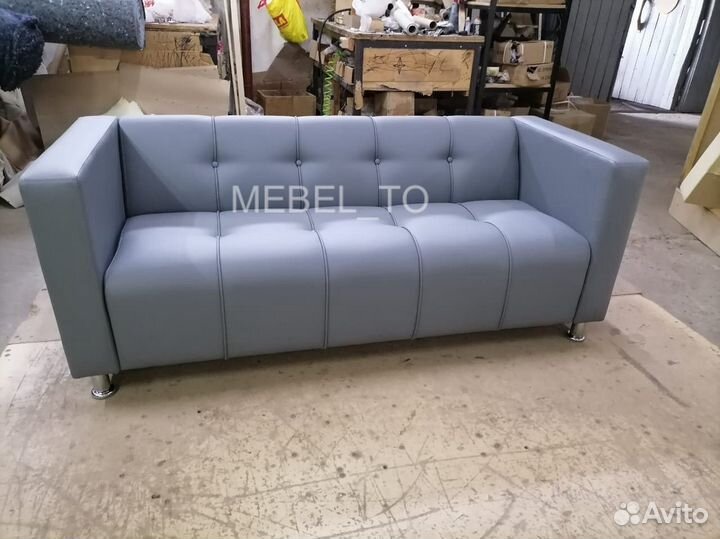 Диван Кожаный, диван офисный Уварово