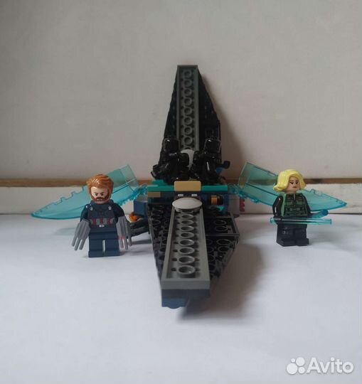 Lego super heroes outrider dropship attack