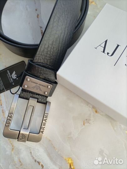 Ремень в коробке натуральная кожа