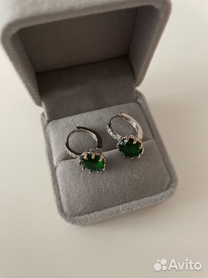 Серьги серебро 925