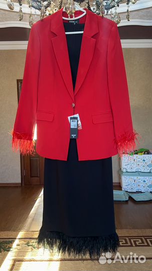 Платье 40 разм, пиджак 42