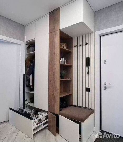 Шкаф в прихожую по индивидуальным размерам