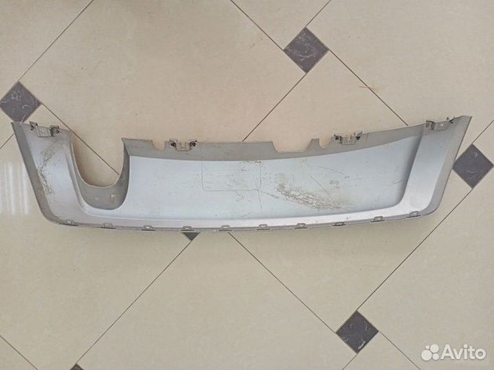 Накладка заднего бампера Nissan Terrano Iii D10