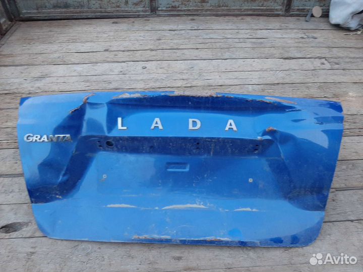 Крышка багажника на гранту
