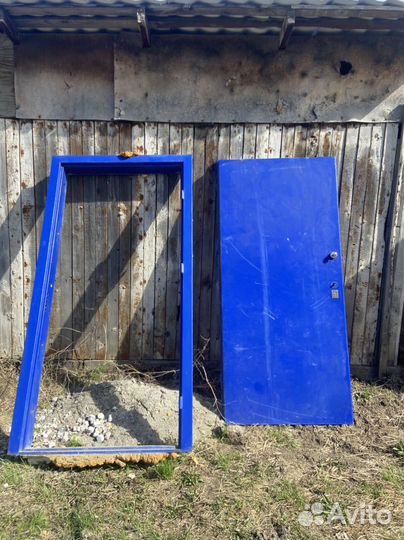 Дверь уличная стальная