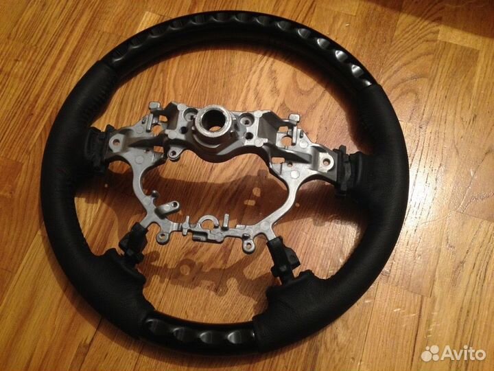 Camry 50 Руль с Деревом деревянной вставкой D7XE6